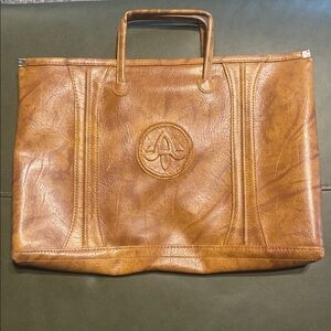 Vintage American Tourister Genuine Leather Portfolio Case/Briefcase